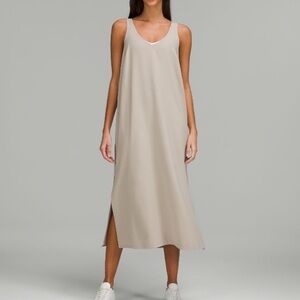 lululemon V Neck Midi Dress